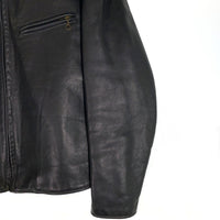 Schott ショット 641XX 復刻 レザー シングルライダースジャケット ブラック サボテンタグ復刻 USA製 Size 42 福生店