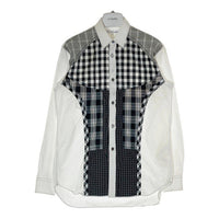 COMME des GARCONS SHIRT コムデギャルソンシャツ W20045 12AW フランス法人 デザインシャツ ホワイト sizeS 瑞穂店