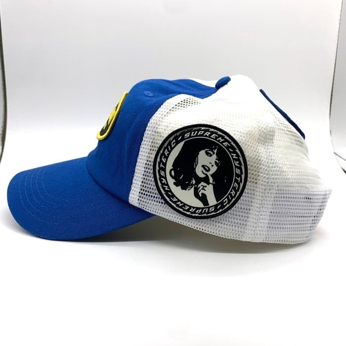 SUPREME シュプリーム HYSTERIC GLAMOUR ヒステリックグラマー VANSON ヴァンソン 24AW Vanson Leather Mesh Back 6-Panel メッシュキャップ ブルー ホワイト 福生店