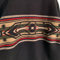 PENDLETON ペンドルトン ウール ジップアップ リブジャケット ブラック USA製 Size XL 福生店