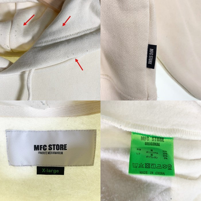 MFC STORE エムエフシーストア プルオーバー フーディー パーカー ナチュラル Size XL 福生店