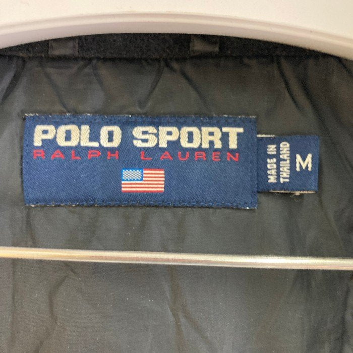 POLO SPORT ポロスポーツ ダウンベスト ブラック sizeM 瑞穂店