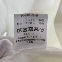DISCOVERED ディスカバード SWITCH SLEEVE CUTSEWN ロンT ロングスリーブ 長袖 Tシャツ ホワイト オリーブ DC-AW25-CU-18 Size 2 福生店