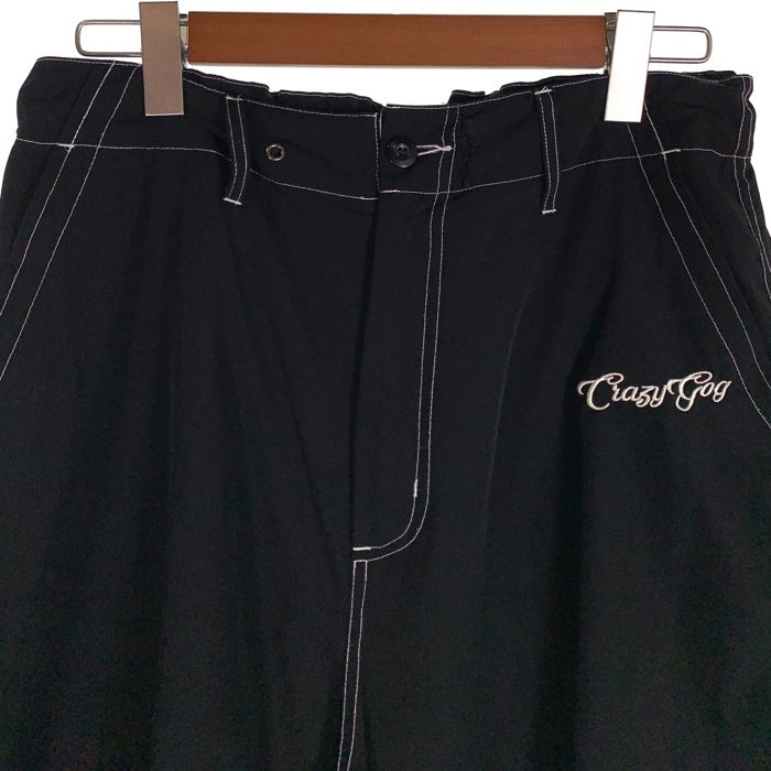 GALFY ガルフィー カラフルパンツ ナイロン カーゴパンツ ブラック 122009 Size XL 福生店