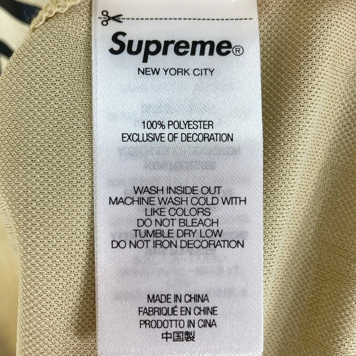 Supreme×ZOO YORK シュプリーム×ズーヨーク Soccer Jersey ゴールド sizeM※タバコ臭あり 瑞穂店