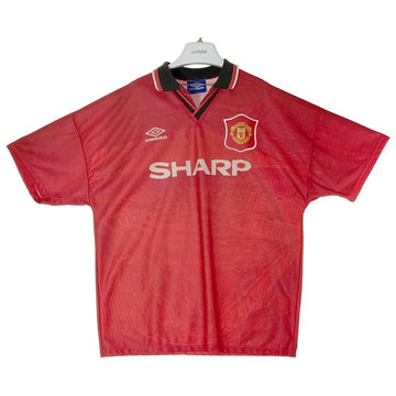 UMBRO アンブロ Manchester United マンチェスター・ユナイテッド 94-96 ホーム ユニフォーム イングランド製 レッド sizeL 瑞穂店