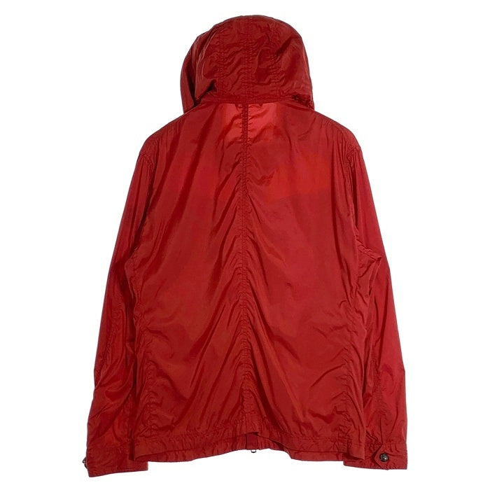 BURBERRY BLACK LABEL バーバリーブラックレーベル ナイロン ジップアップジャケット レッド D1F09-709-16 Size LL 福生店