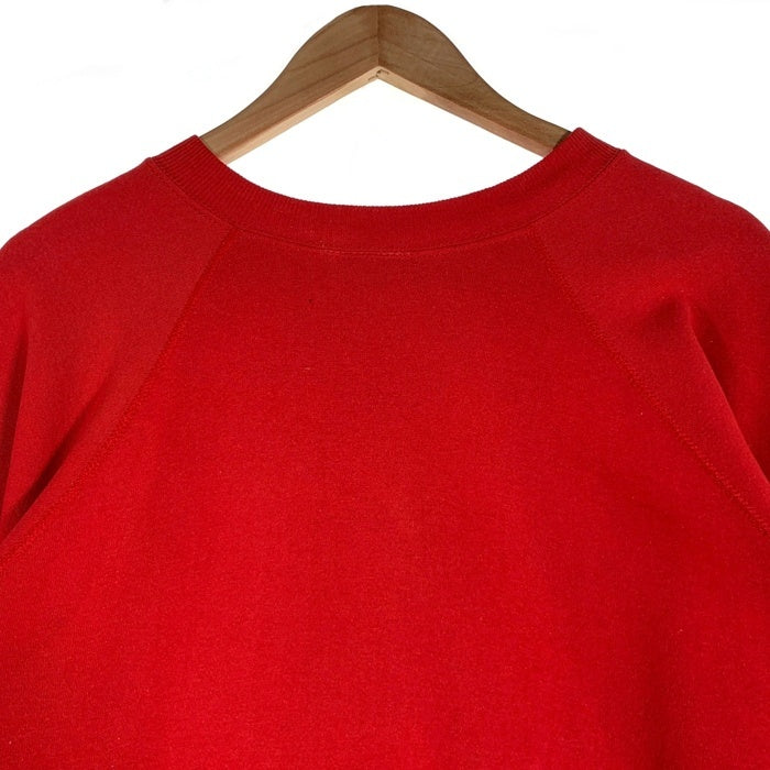 80's Pannill パニール BISHOP McCORT CRUSHERS クルーネックスウェット レッド USA製 Size L 福生店