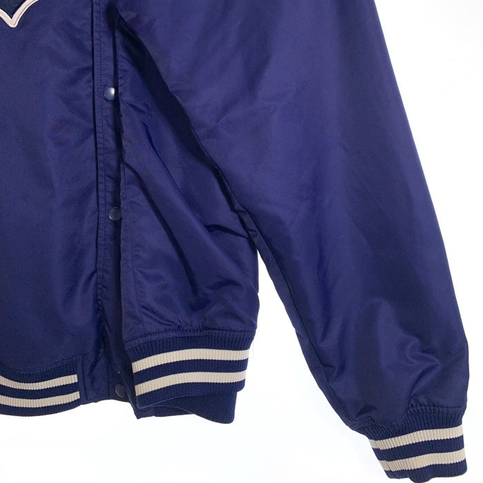 Schott ショット 22SS NYLON VARSITY JACKET ナイロン バーシティジャケット スタジャン ロイヤルブルー 3122055 スナップボタン Size 2XL 福生店