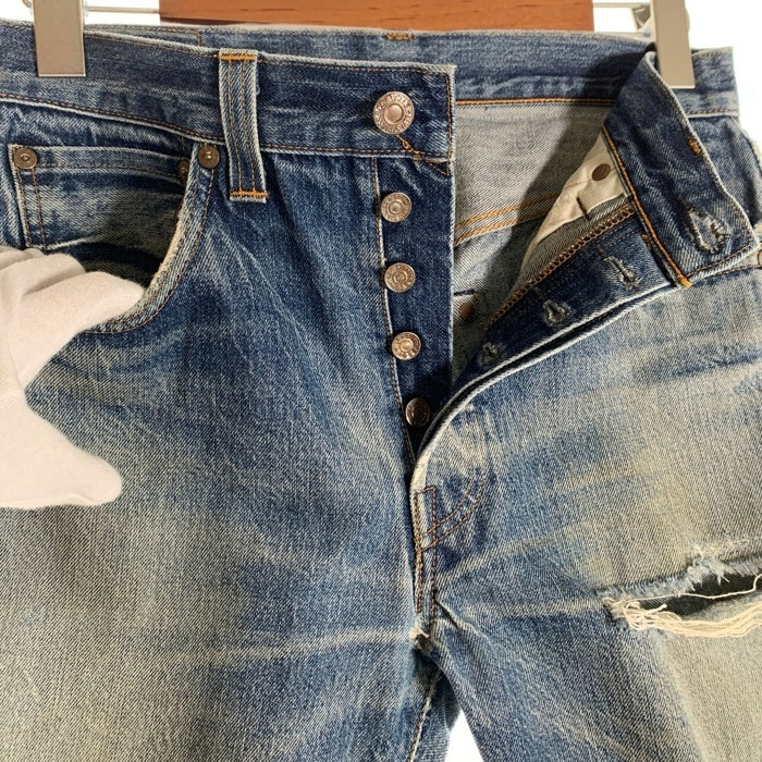 LEVI'S VINTAGE CLOTHING リーバイス ヴィンテージ クロージング 501XX 復刻 デニムパンツ ライトブルー 47501-0117 USA製 Size W32 L34 福生店