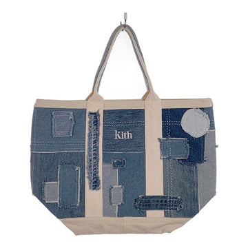 KITH NYC キス Patchwork Tote パッチワーク トートバッグ インディゴ KHM040020-403 福生店