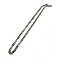 ブランド不明 シルバー925 チェーンネックレス SILVER GEO2 32.5g Size 55cm 福生店