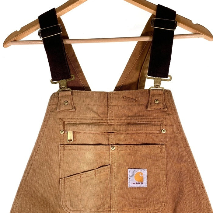 Carhartt カーハート Double Knee Overall ダック ダブルニー オーバーオール ブラウン Size 34×32 福生店