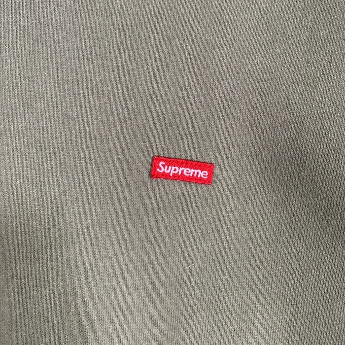SUPREME シュプリーム 21AW Small Box Crewneck スモールボックス クルーネックスウェットトレーナー ライトオリーブ Size M 福生店