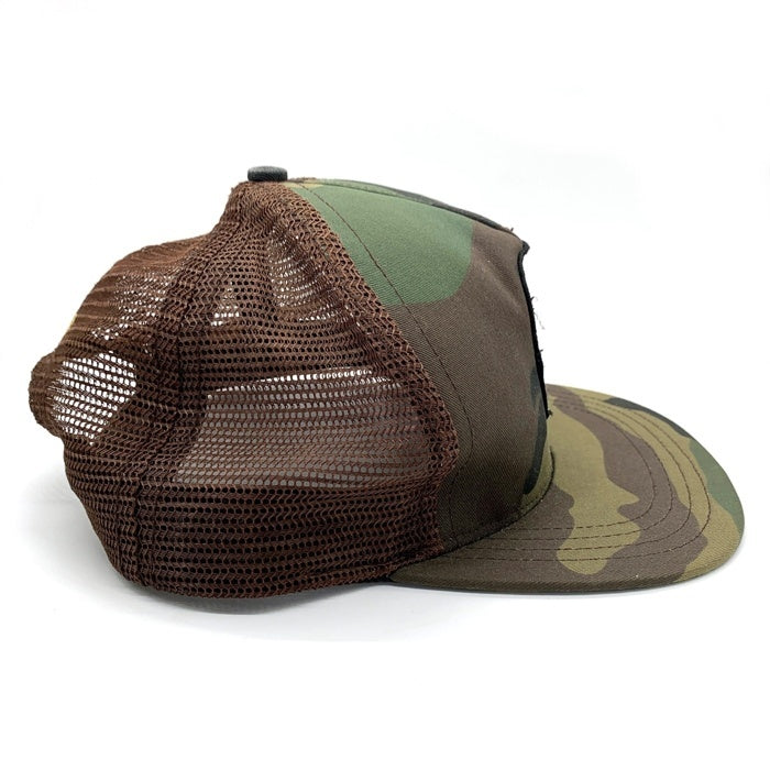 Wu-Tang Clan ウータン クラン Ghostface Killah Trucker Hat スナップバック メッシュキャップ ウッドランドカモ USA製 福生店