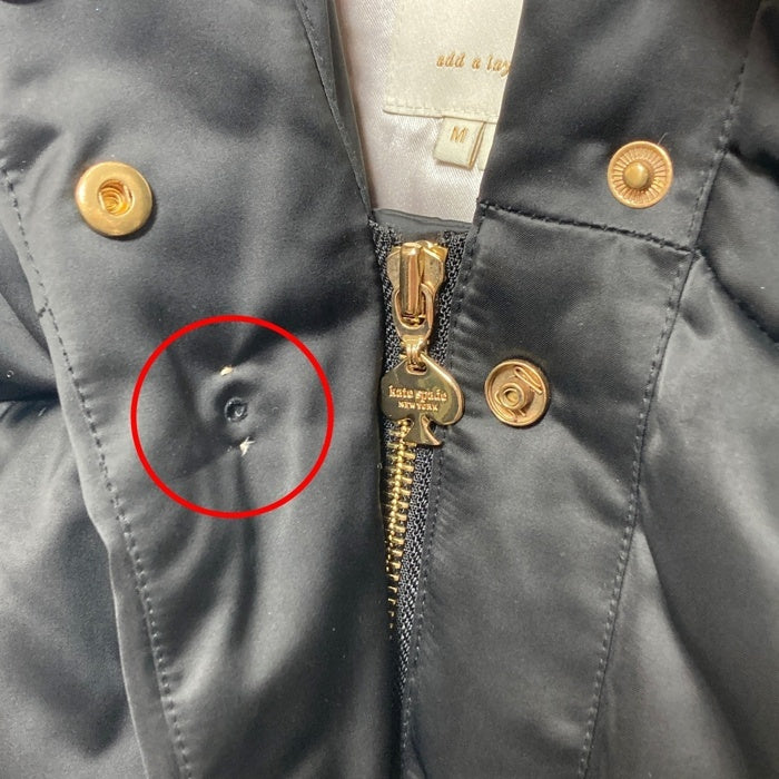 kate Spede ケイトスペード ロングダウンコート ブラック sizeM 瑞穂店