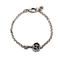 Gucci グッチ GGマーモント アラベスク キー チェーンブレスレット シルバー Size 16 (16-17cm) 福生店