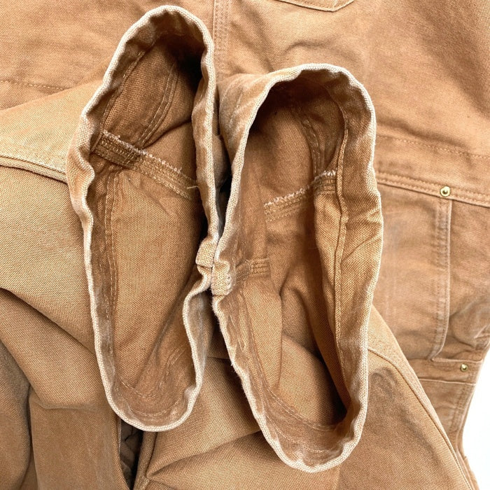 Carhartt カーハート ダック地 ダブルニーオーバーオール ブラウン R01-M Size 50×32 瑞穂店