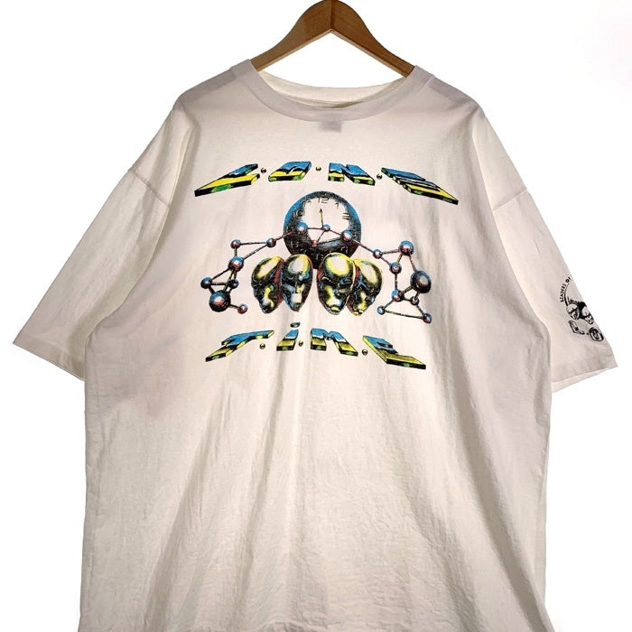 90's LEADERS OF THE NEW SCHOOL リーダーズ・オブ・ザ・ニュースクール プリントTシャツ ホワイト Gravity Graphics USA製 L.O.N.S. Size XX1/2L 福生店