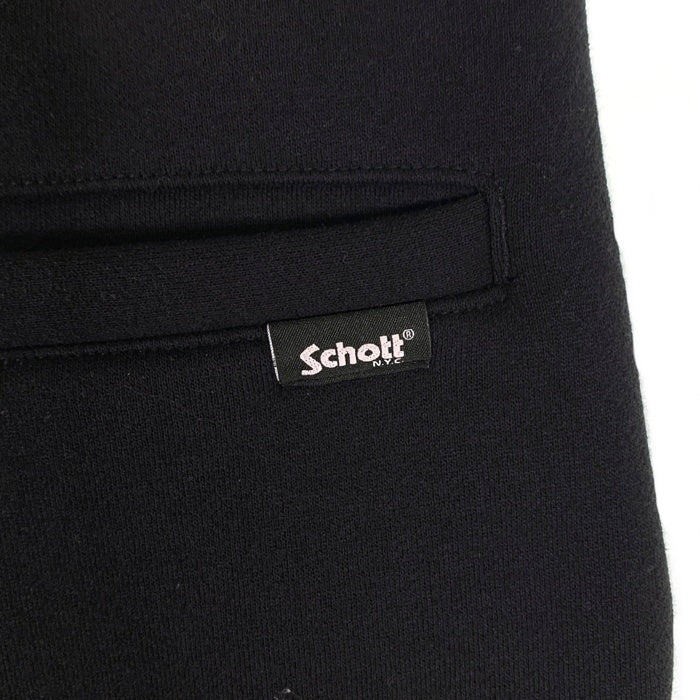 Schott ショット B.S.SWEAT PANTS ブラックシープ スウェットパンツ 刺繡 ブラック 782-5210016 Size M 福生店