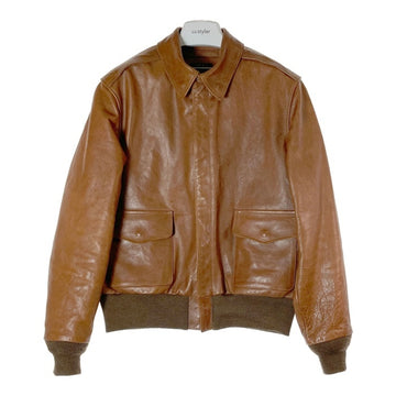 BUZZ RICKSON’S バズリクソンズ BR80477 type A-2 CHEVRON ZIPPER J.A.デュボウ フライトジャケット ブラウン size42 瑞穂店