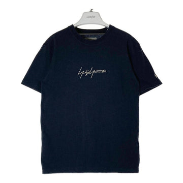 Yohji yamamoto POUR HOMME ヨウジヤマモト プールオム × NEW ERA ニューエラ HW-T38-082 18SS ロゴTシャツ ネイビー size3 瑞穂店