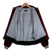 GROOVIN HIGH グルービンハイ コーデュロイ スタジャン ジャケット スナップボタン ボルドー Size M 福生店