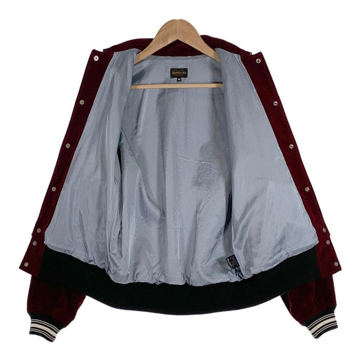 GROOVIN HIGH グルービンハイ コーデュロイ スタジャン ジャケット スナップボタン ボルドー Size M 福生店
