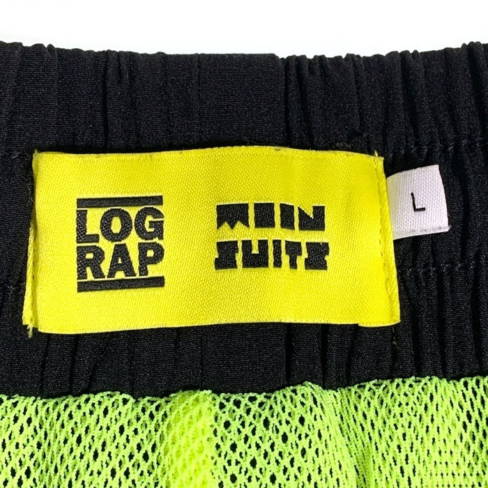 LOG RAP ログラップ 26SS MOON WETSUITS Shorts スイムショーツ ナイロン ブラック Size L 福生店