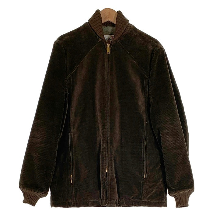60's Hall American Sportsqwear Robert Hall ホールアメリカン ロバートホール コーデュロイファラオジャケット ブラウン TALONヒゲロング Size 40 福生店