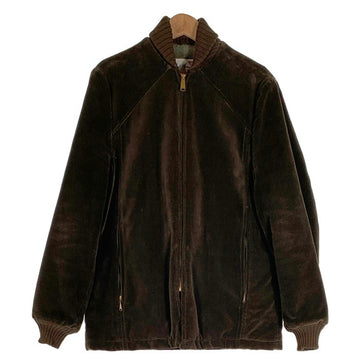 60's Hall American Sportsqwear Robert Hall ホールアメリカン ロバートホール コーデュロイファラオジャケット ブラウン TALONヒゲロング Size 40 福生店