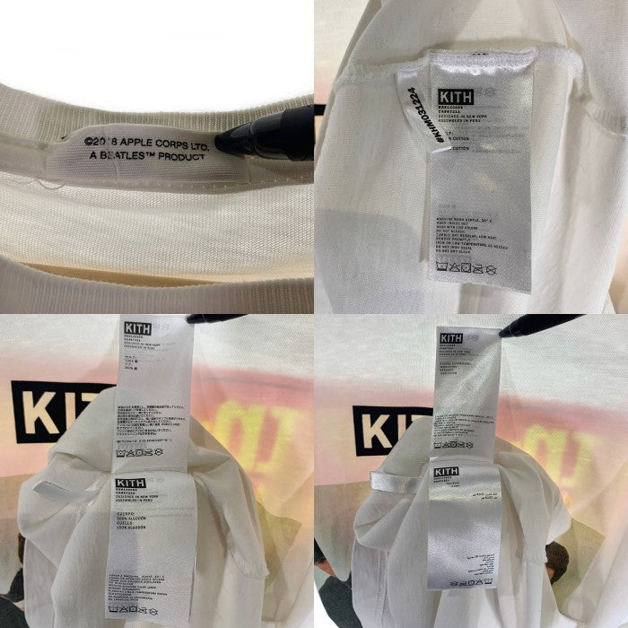 KITH NYC キス THE BEATLES ビートルズ フォトプリントTシャツ ホワイト Size S 福生店