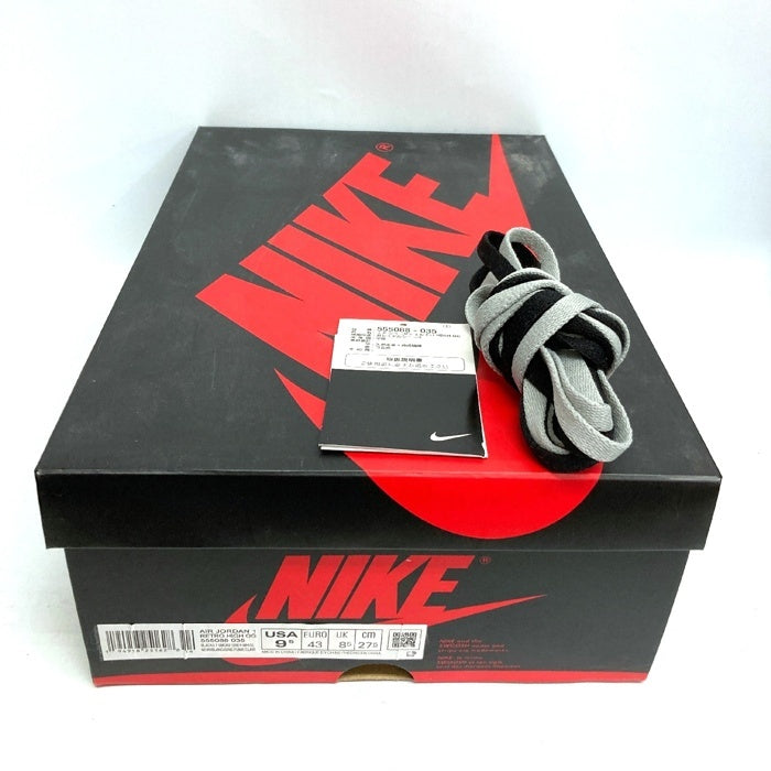 NIKE ナイキ 555088-035 Air Jordan 1 High OG Shadow 2.0 スニーカー グレーxブラック size27.5cm 瑞穂店