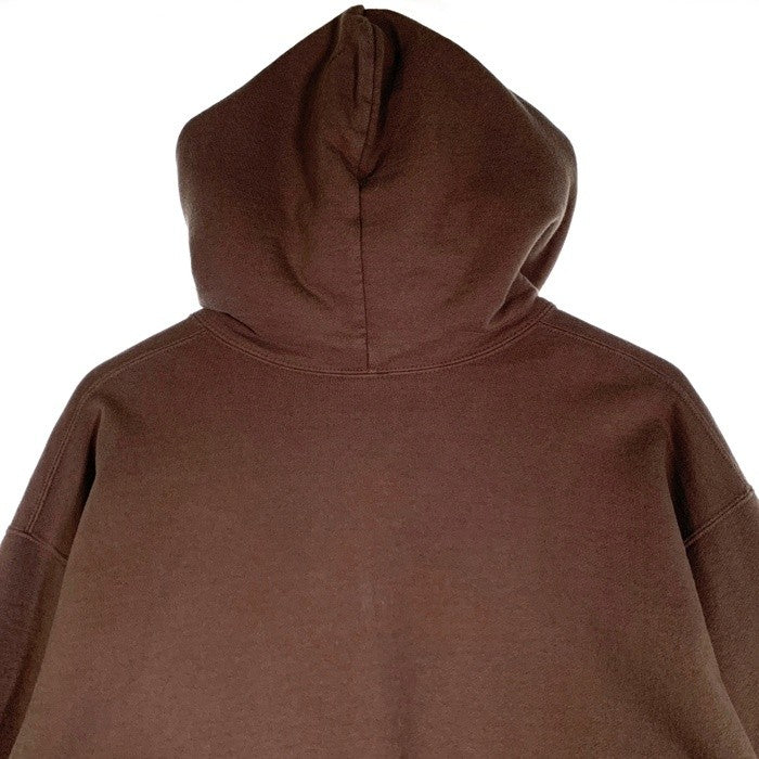 STANDARD CALIFORNIA スタンダードカリフォルニア SD US Cotton Script Logo Zip Hood Sweat コットン スクリプト ロゴ ジップ フード スウェット フーディー パーカー ブラウン Size XL 福生店