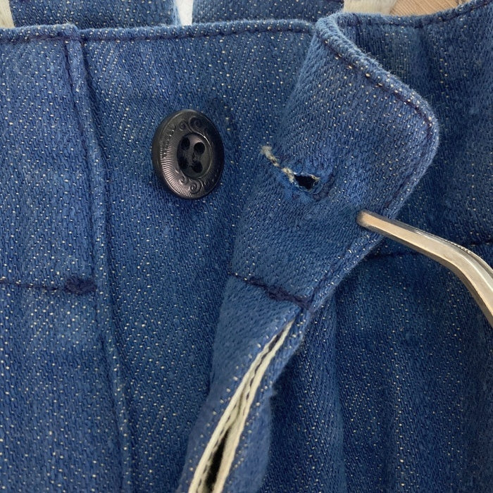 JELADO×COPANO ジェラード×コパノ JC-1021 ANTIQUE GARMENTS 9oz ネップデニム シンチバック コットントラウザーズ インディゴ sizeL 瑞穂店