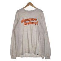 CAPTAINS HELM キャプテンズヘルム PLEASURE SEEKERS L/S TEE プリント ロングスリーブTシャツ アッシュグレー Size L 福生店