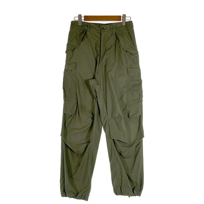 70's U.S.ARMY 米軍 M-65 フィールドカーゴパンツ オリーブ 8415-00-782-2951 SERVALジップ 76年会計 Size S-R 福生店