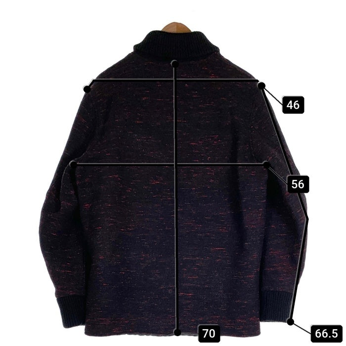 706 UNION ナナマルロクユニオン ウール コットン ファラオジャケット ブラック Size 38 福生店