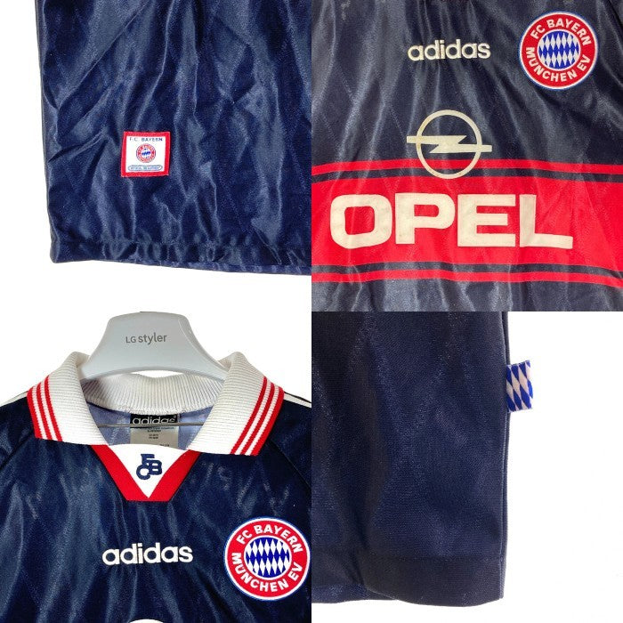 adidas アディダス FCバイエルンミュンヘン OPEL ユニフォーム 97/99 made in UK ブラック sizeM 瑞穂店