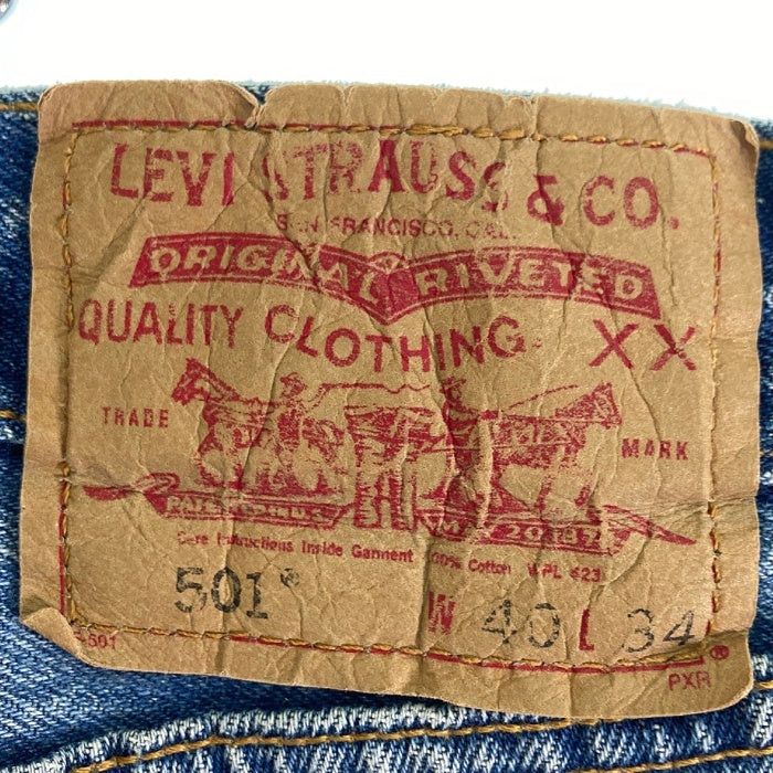 Levi's リーバイス 501-0193 デニムパンツ 00s USA製 インディゴ sizeW40 瑞穂店