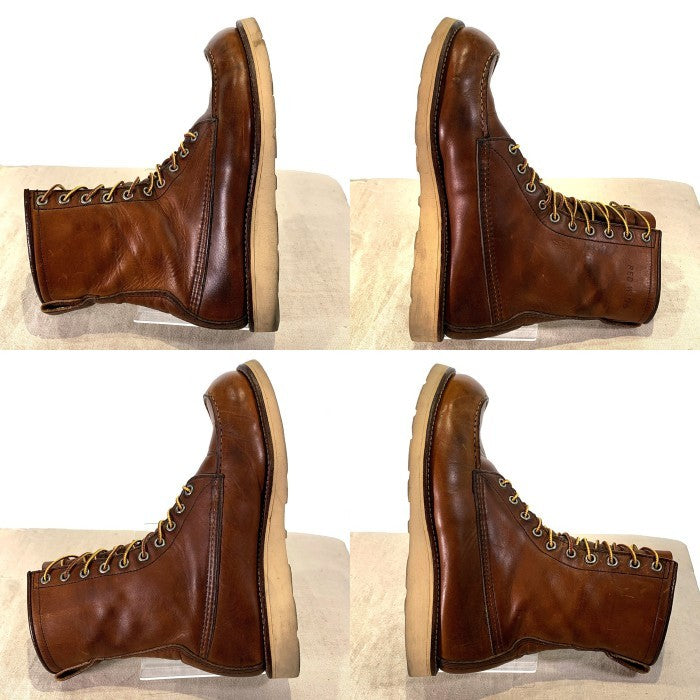 RED WING レッドウィング 8887 10ホール ワークブーツ 紺タグ復刻 ビブラムソール交換 Size 8D (26cm) 福生店