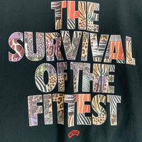 nitraid ナイトレイド CRAZY SAVANNA クレイジーサバンナ 半袖 Tシャツ ブラック Size XL 福生店