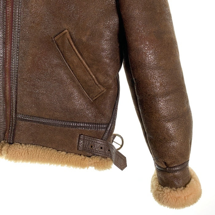 U.S. ARMY US SHEEPSKIN INTERNATIONAL ユーエス シープスキン インターナショナル AIR FORCE 米空軍 B3 Flight Jacket フライトジャケット ブラウン DWG 66M2122 / CONTRACT 6331 USA製 Size S 福生店