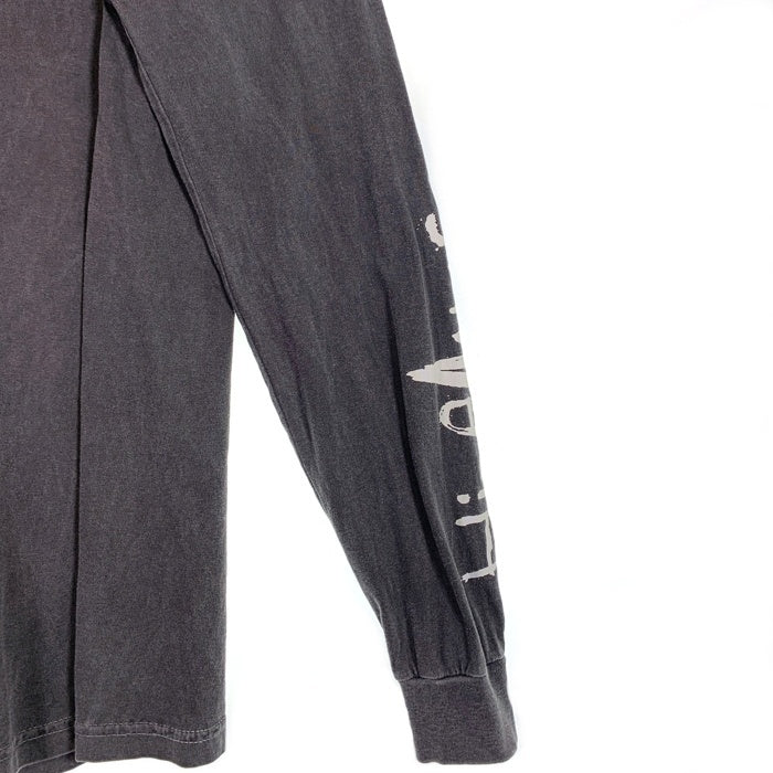 HIDE AND SEEK ハイドアンドシーク Heart And Dagger L/S Tee プリント 長袖 Tシャツ ロンT チャコール Size L 福生店