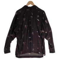 Name. ネーム 17AW STUDIOUS別注 長袖 オープンカラーシャツ ブラック Size 1 福生店