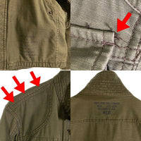 AVIREX アヴィレックス ミリタリーフィールドジャケット オリーブ 6132091 Size XL 福生店