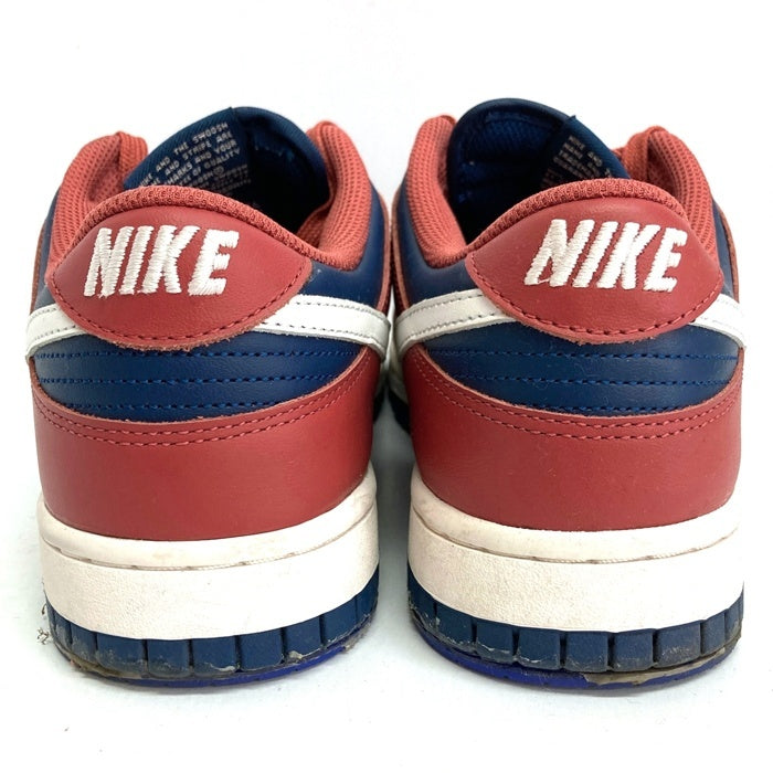 NIKE ナイキ WMNS DUNK LOW ウィメンズ ダンクローキャニオンラスト スニーカー ネイビーレッド DD1503-602 Size 26.5cm 瑞穂店