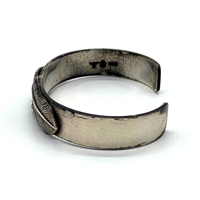TADY＆KING タディアンドキング フェザー 平打ち バングル SILVER シルバーバングル 福生店