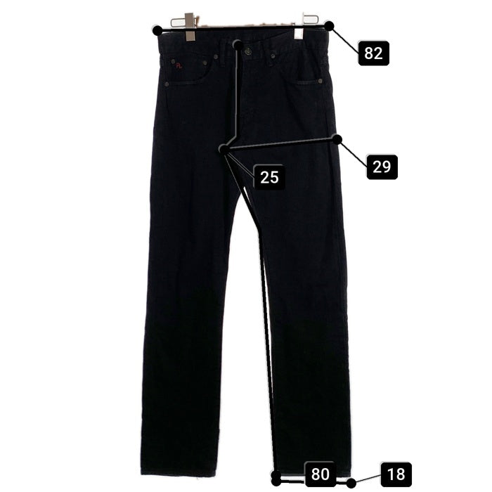 POLO RALPH LAUREN ポロラルフローレン スリムストレート ブラックデニムパンツ ジーンズ Size 30×30 福生店