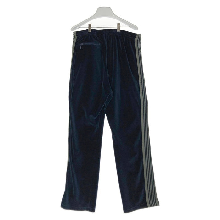 NEEDLES ニードルス NARROW TRACK PANT ナロートラックパンツ 22AW LQ236 ベロア ネイビー sizeL 瑞穂店